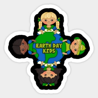 Earth day kids Sticker